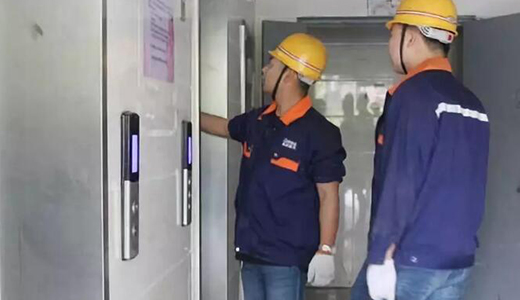 Adjustment method of elevator car door